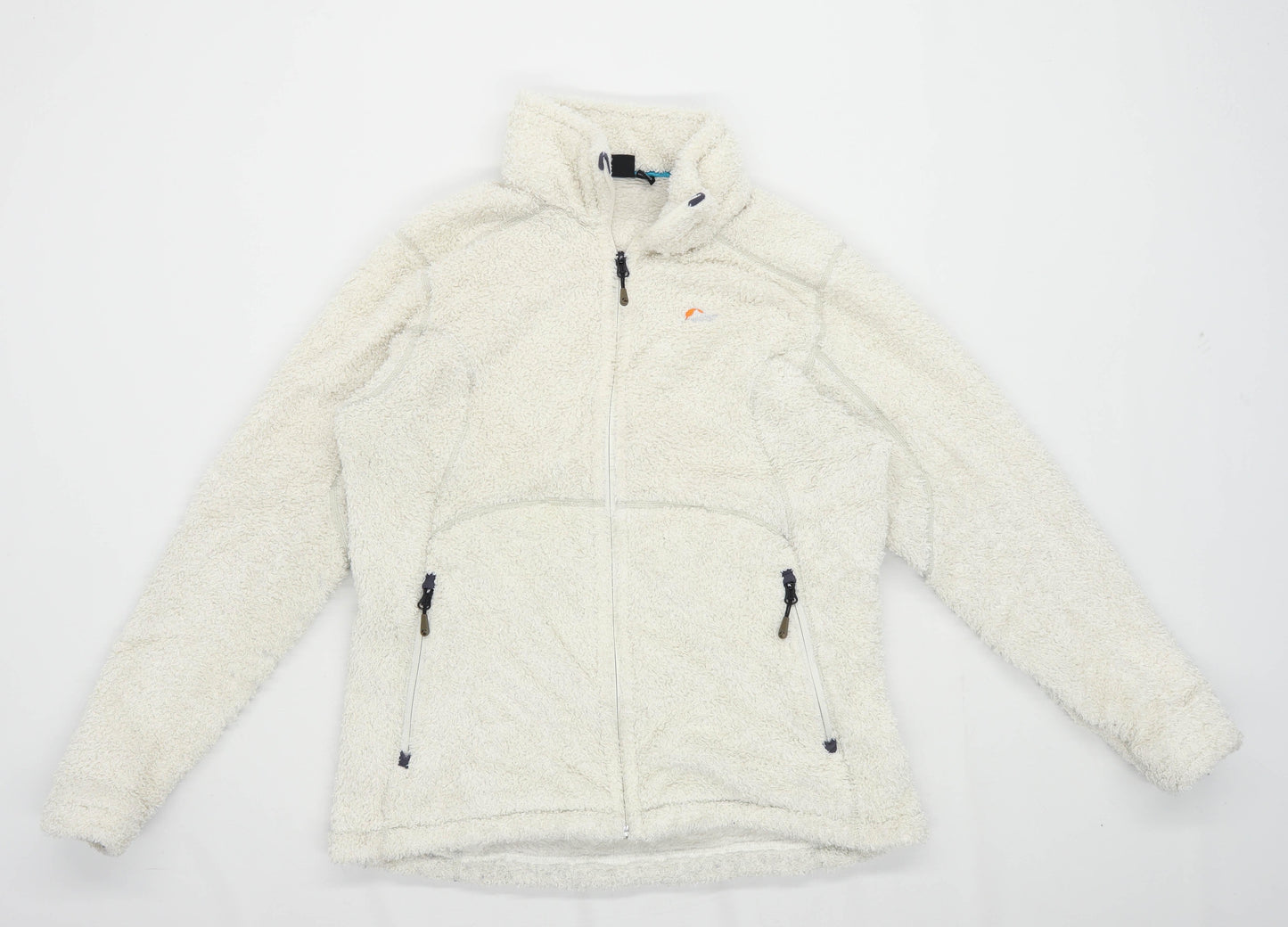 Lowe Alpine Womens Size L Fleece Cream Jacket