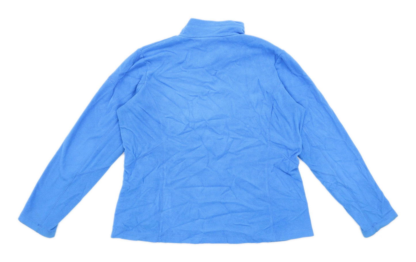 Kathmandu Womens Size 14 Fleece Blue Jacket