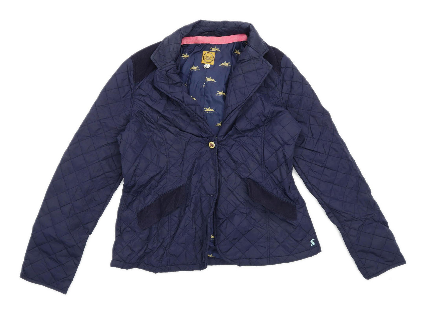 Joules Womens Size 14 Blue Jacket
