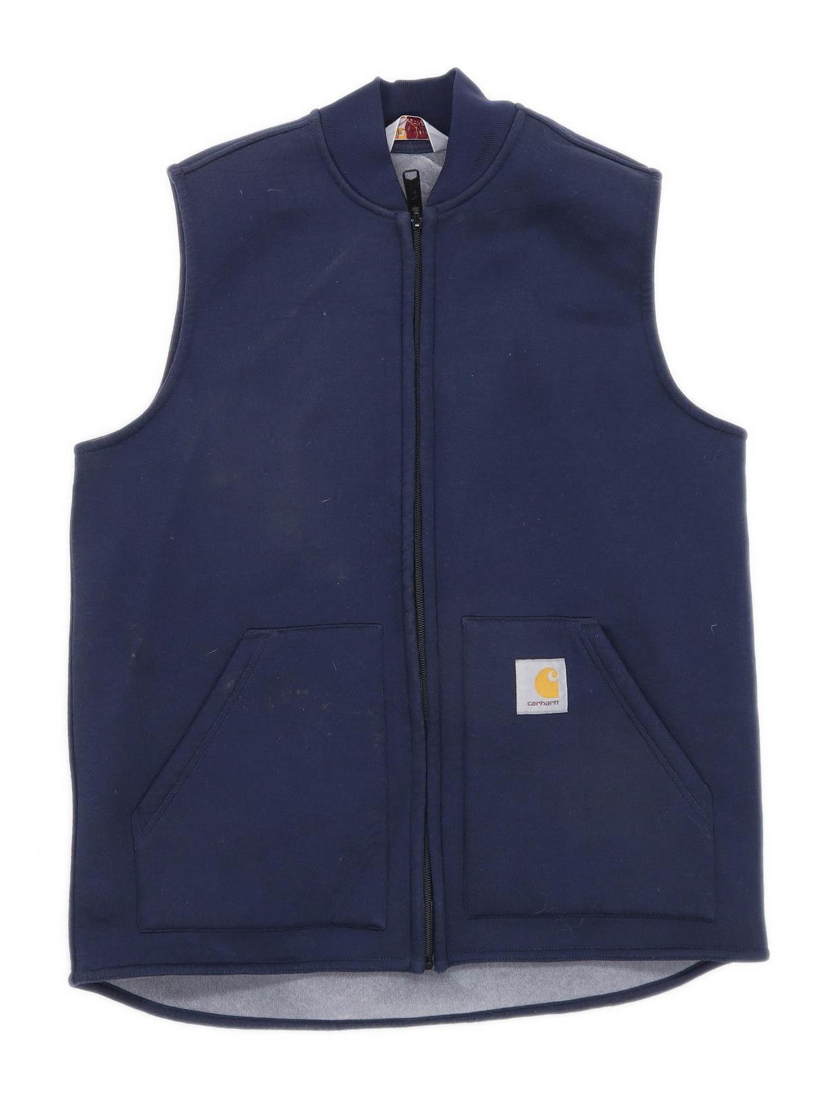 Carhartt Womens Size M Cotton Blend Blue Gilet