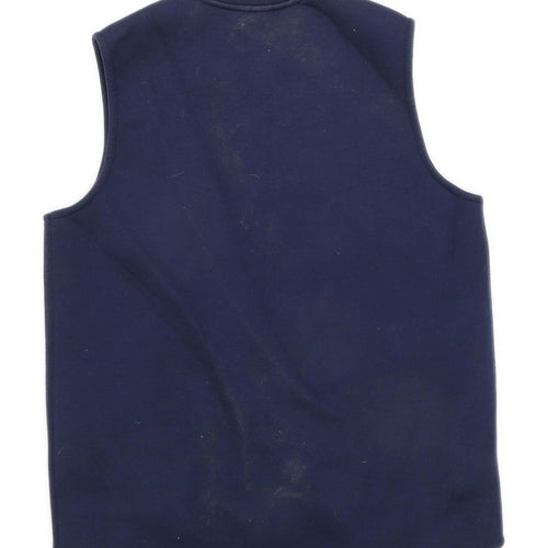 Carhartt Womens Size M Cotton Blend Blue Gilet