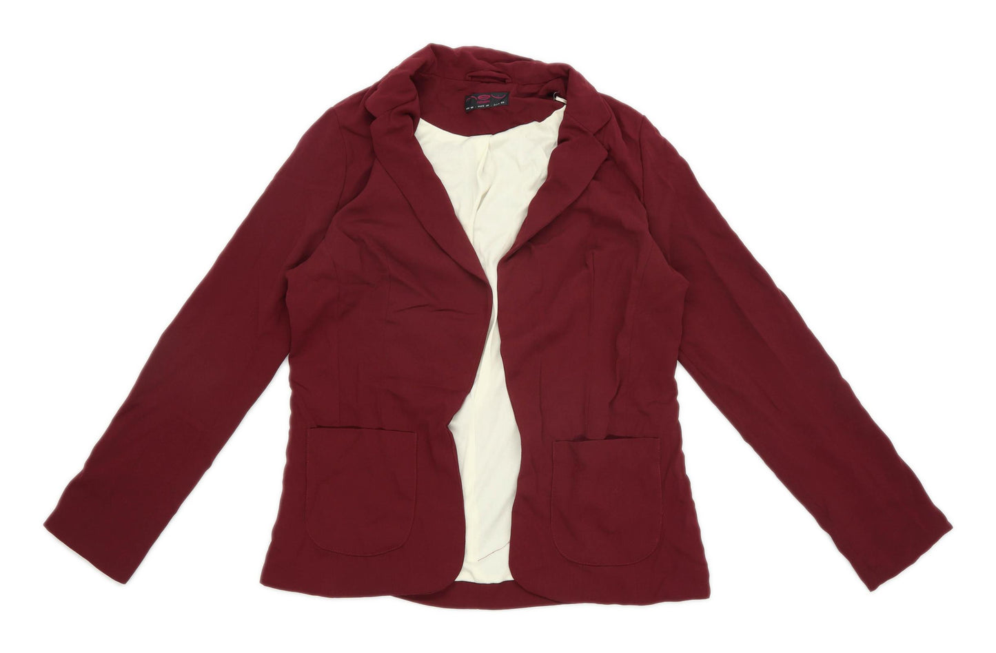 New Look Womens Size 12 Red Jacket