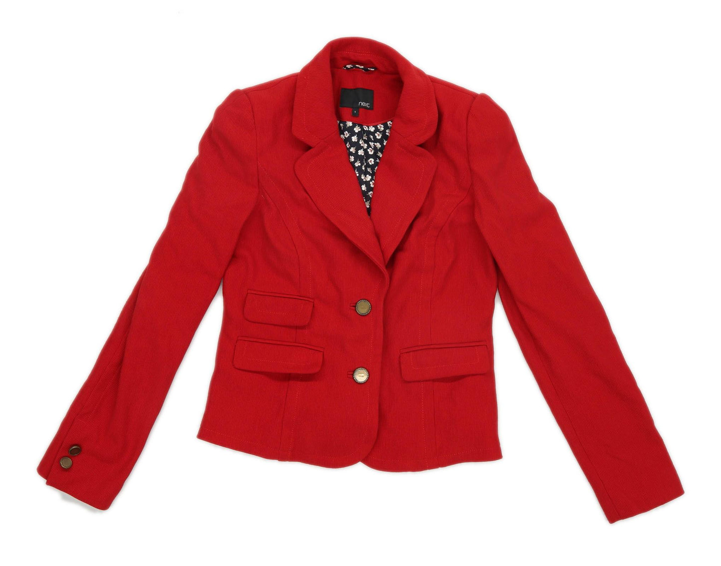 Next Womens Size 8 Red Jacket