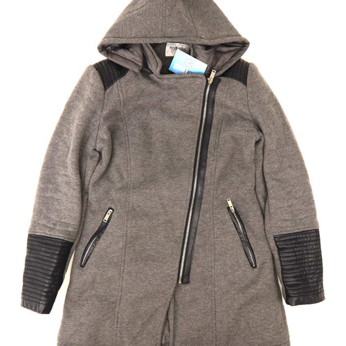 Miss Sissi Womens Size M Grey Coat