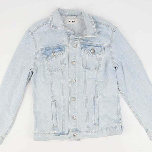 New Look Womens Size 6 Blue Denim Jacket