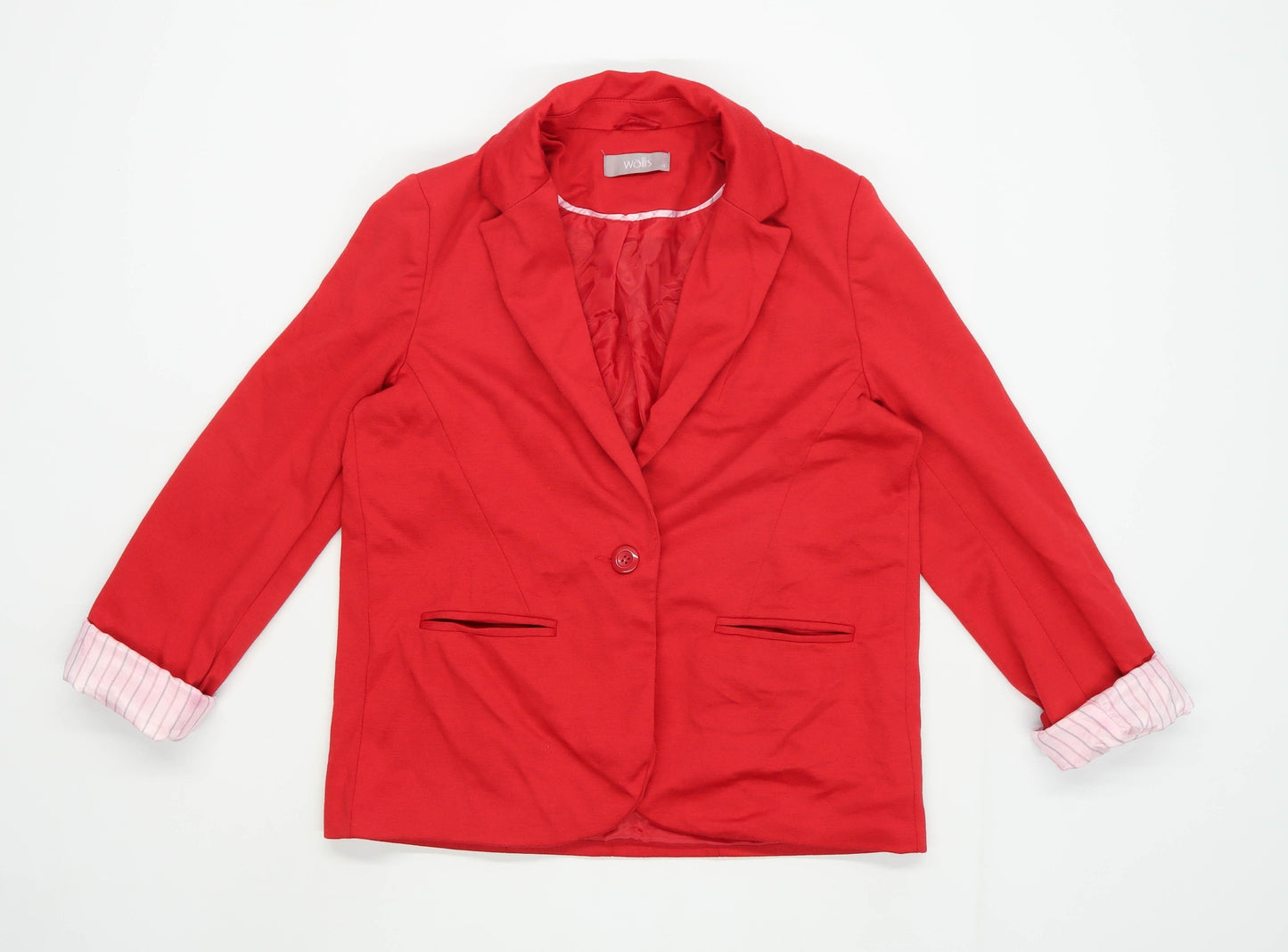 Wallis Womens Size 10 Red Jacket
