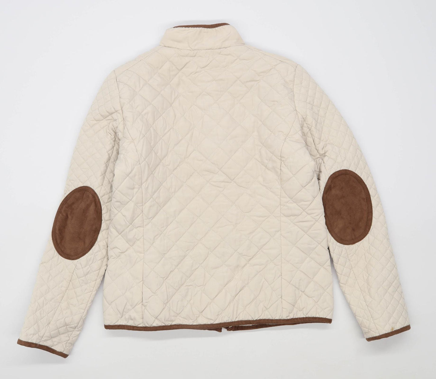 Va Vite Womens Size 10 Cream Coat
