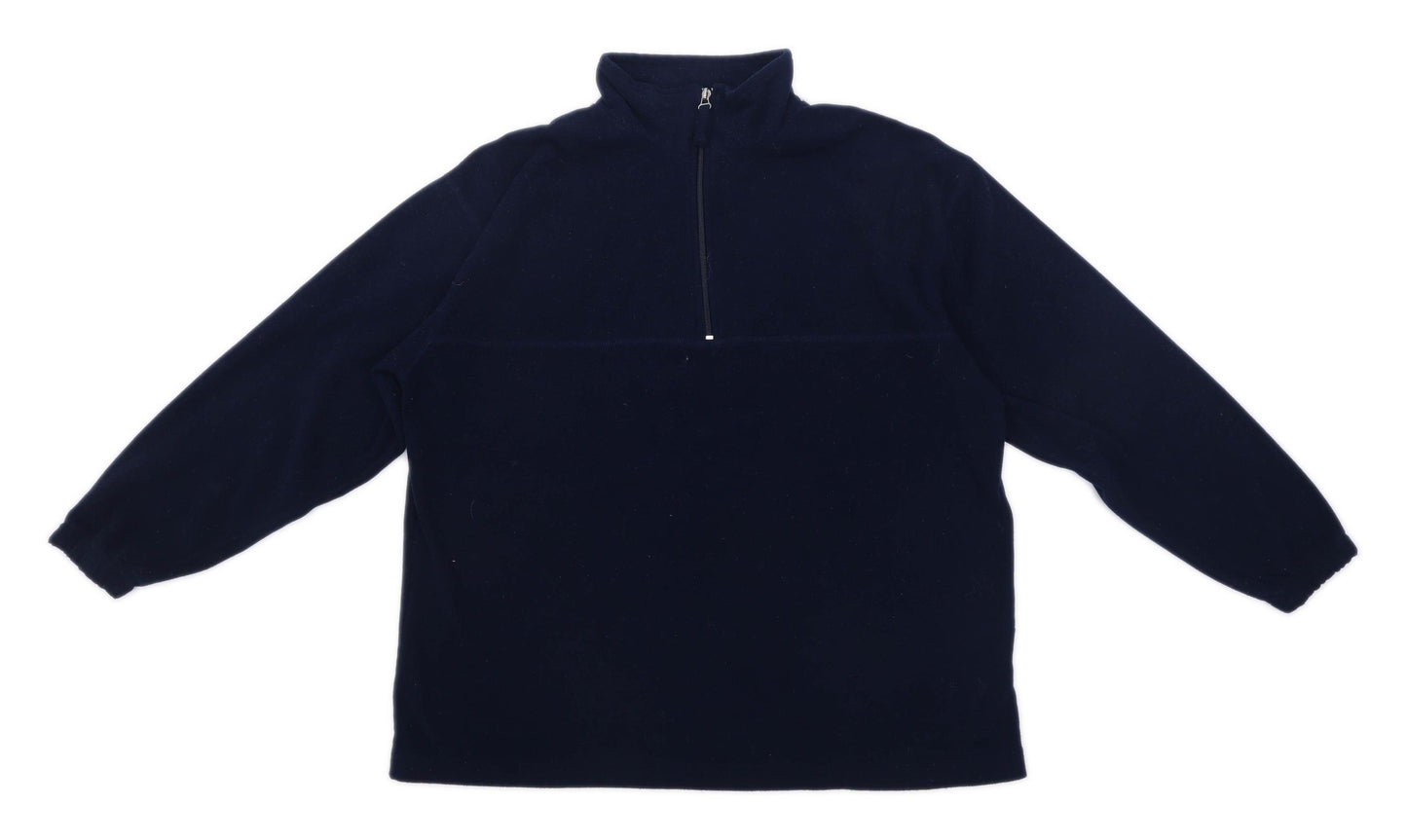 Perfectex Womens Size L Fleece Blue Jacket