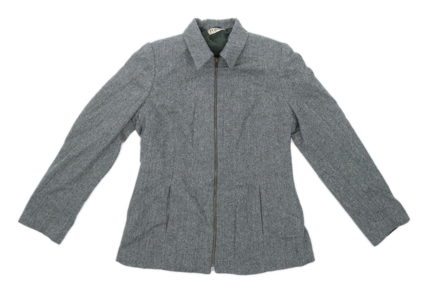 Fosby Womens Size 12 Green Jacket
