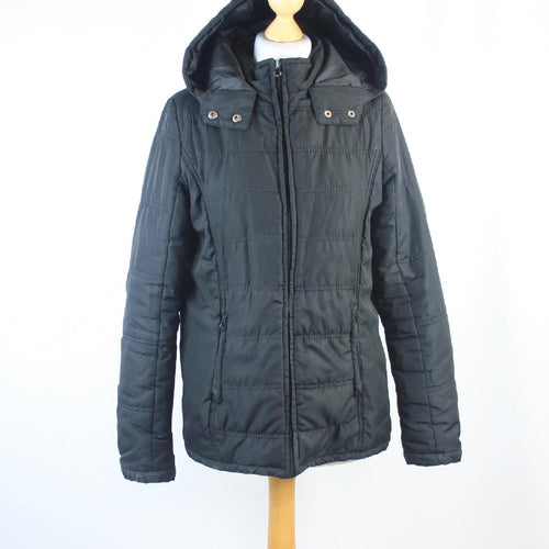 Store Twentyone Womens Size 10 Black Fleece Jacket