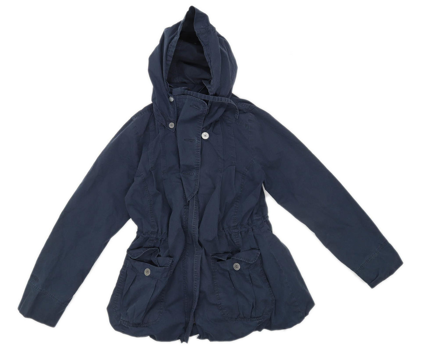 Fat Face Womens Size 12 Cotton Blue Jacket