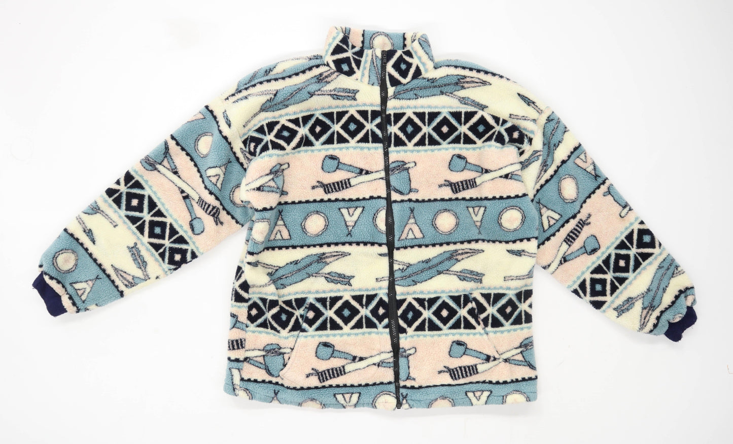 Preworn Womens Size XL Multi-Coloured Jacket