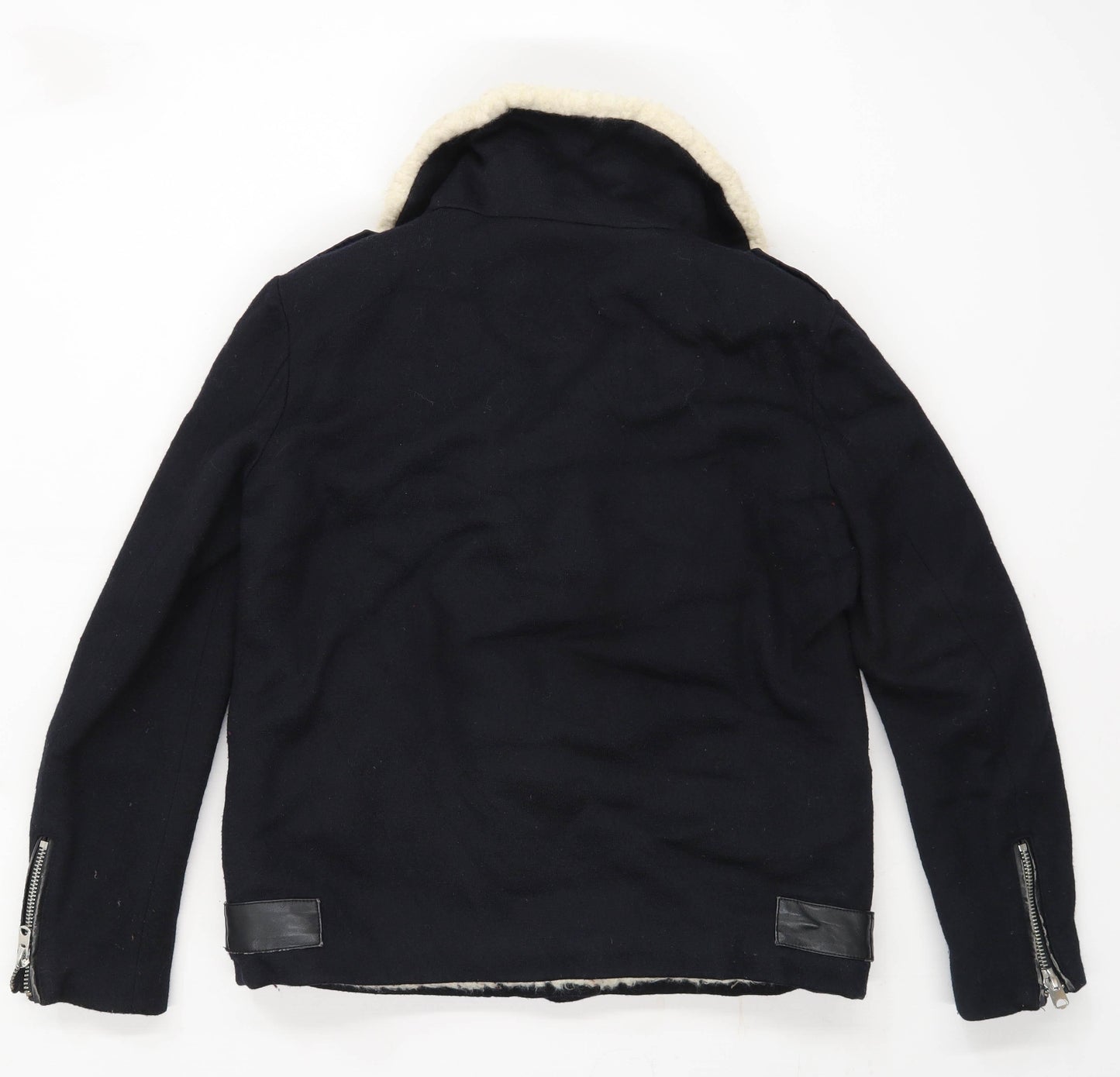 Topshop Womens Size 10 Blue Jacket