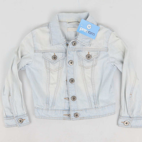 New Look Womens Size 6 Blue Denim Jacket