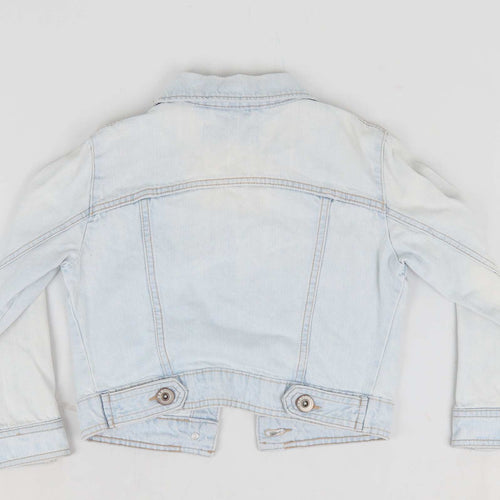 New Look Womens Size 6 Blue Denim Jacket
