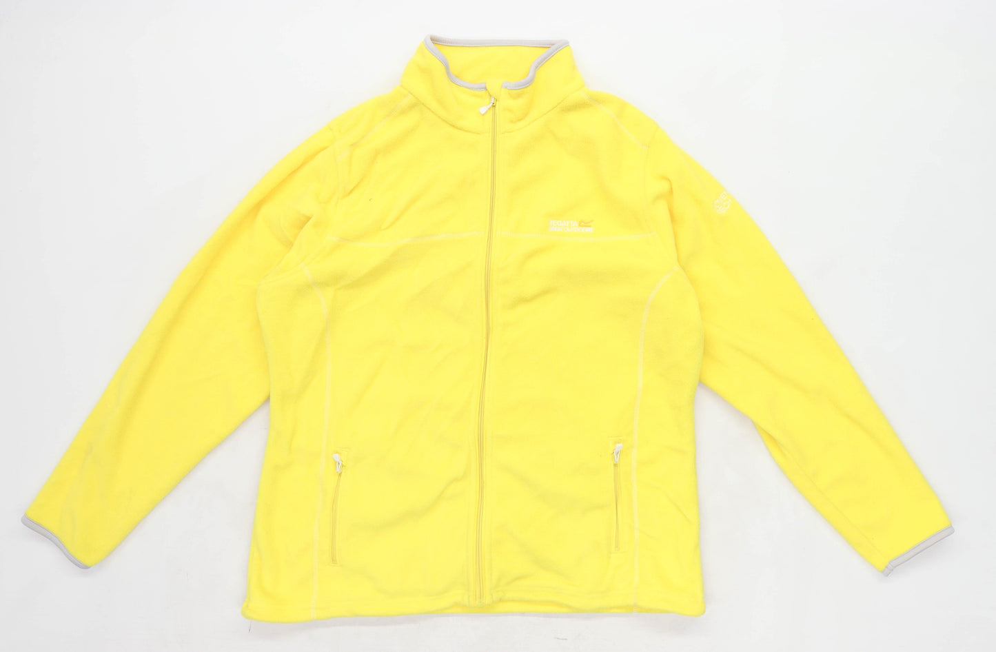 Regatta Womens Size 20 Fleece Yellow Jacket