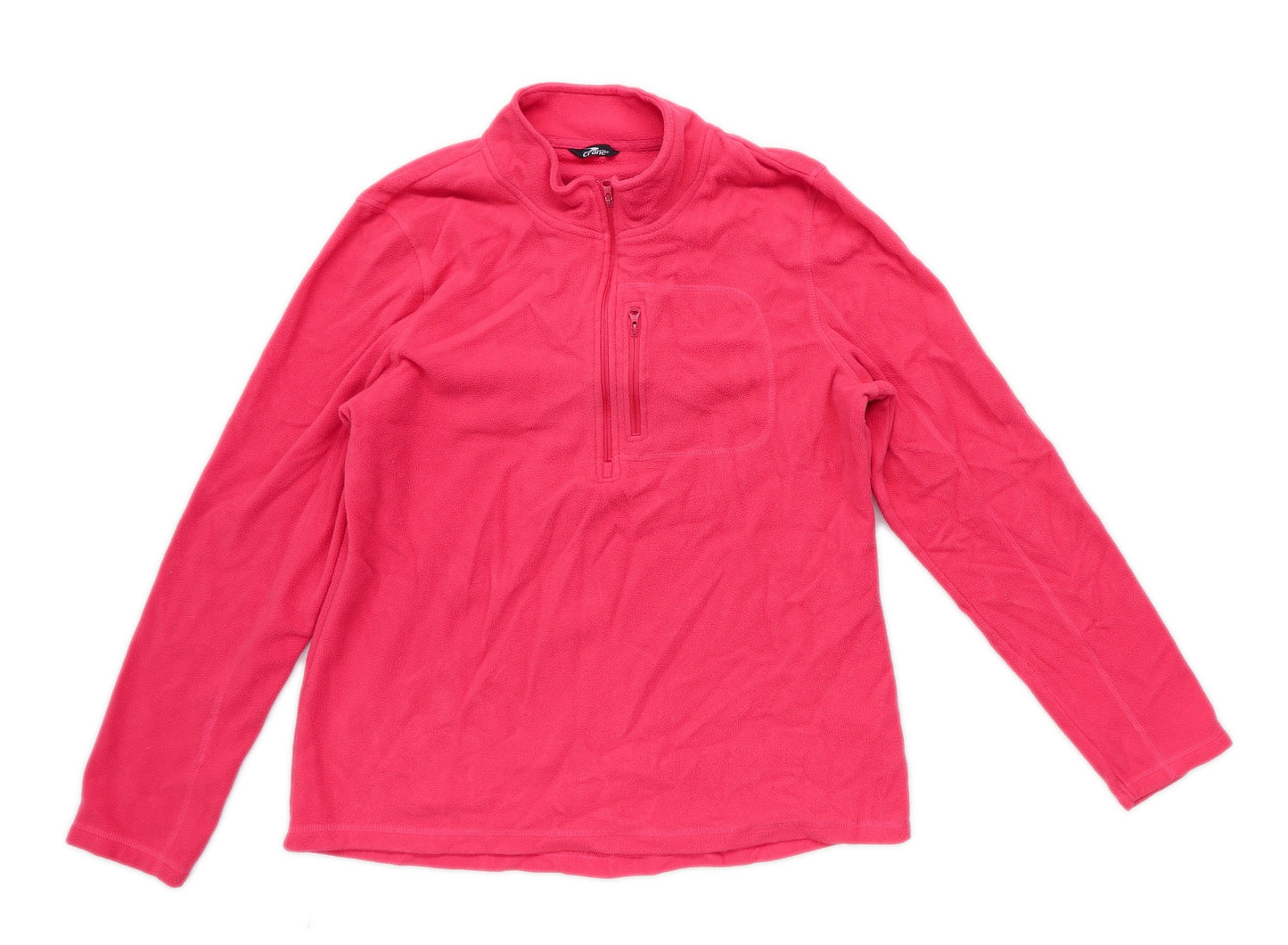 Crane Womens Size 16 Fleece Pink Jacket