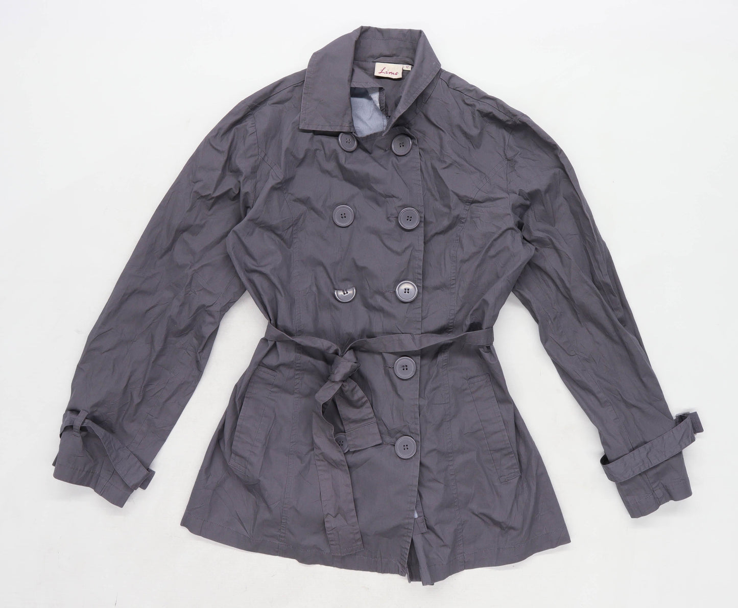 Lime Womens Size 12 Grey Jacket