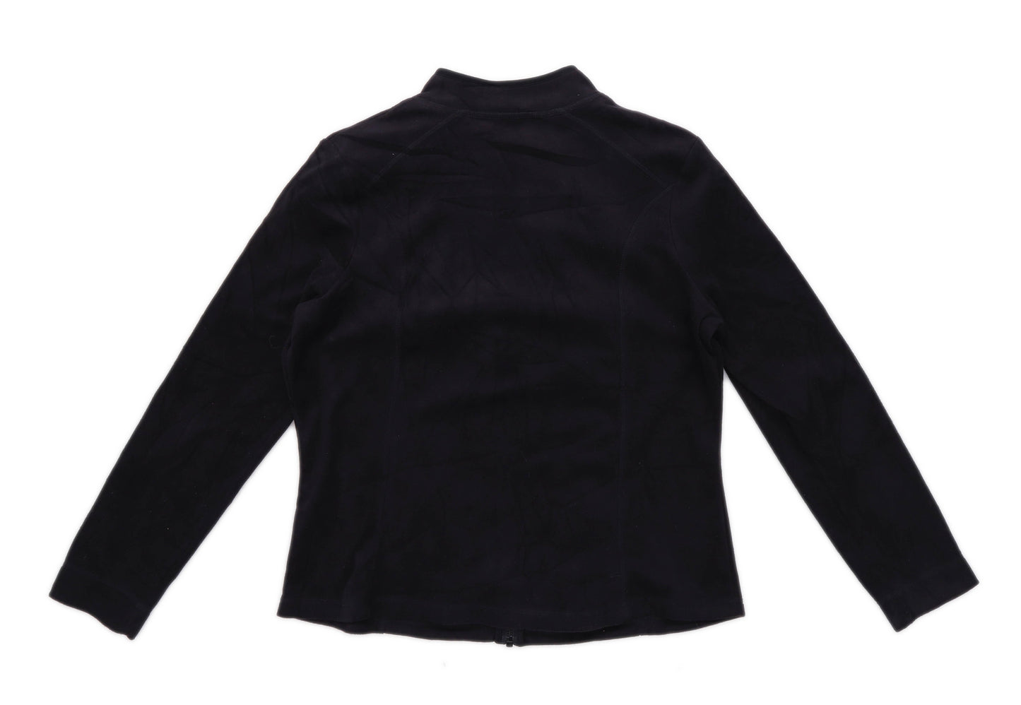 TU Womens Size 16 Fleece Black Jacket