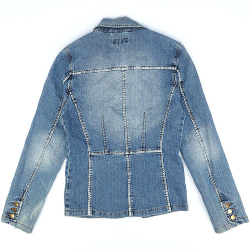 Zone Libre Womens Size S Blue Denim Jacket
