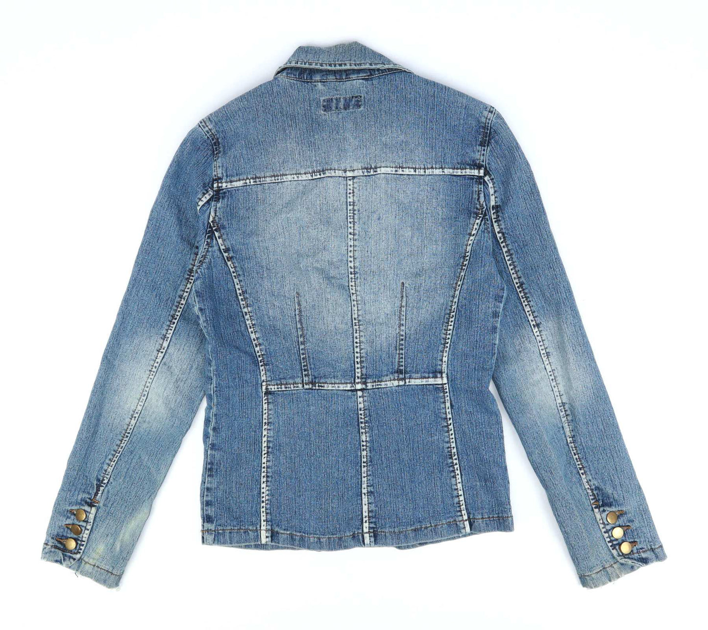 Zone Libre Womens Size S Blue Denim Jacket