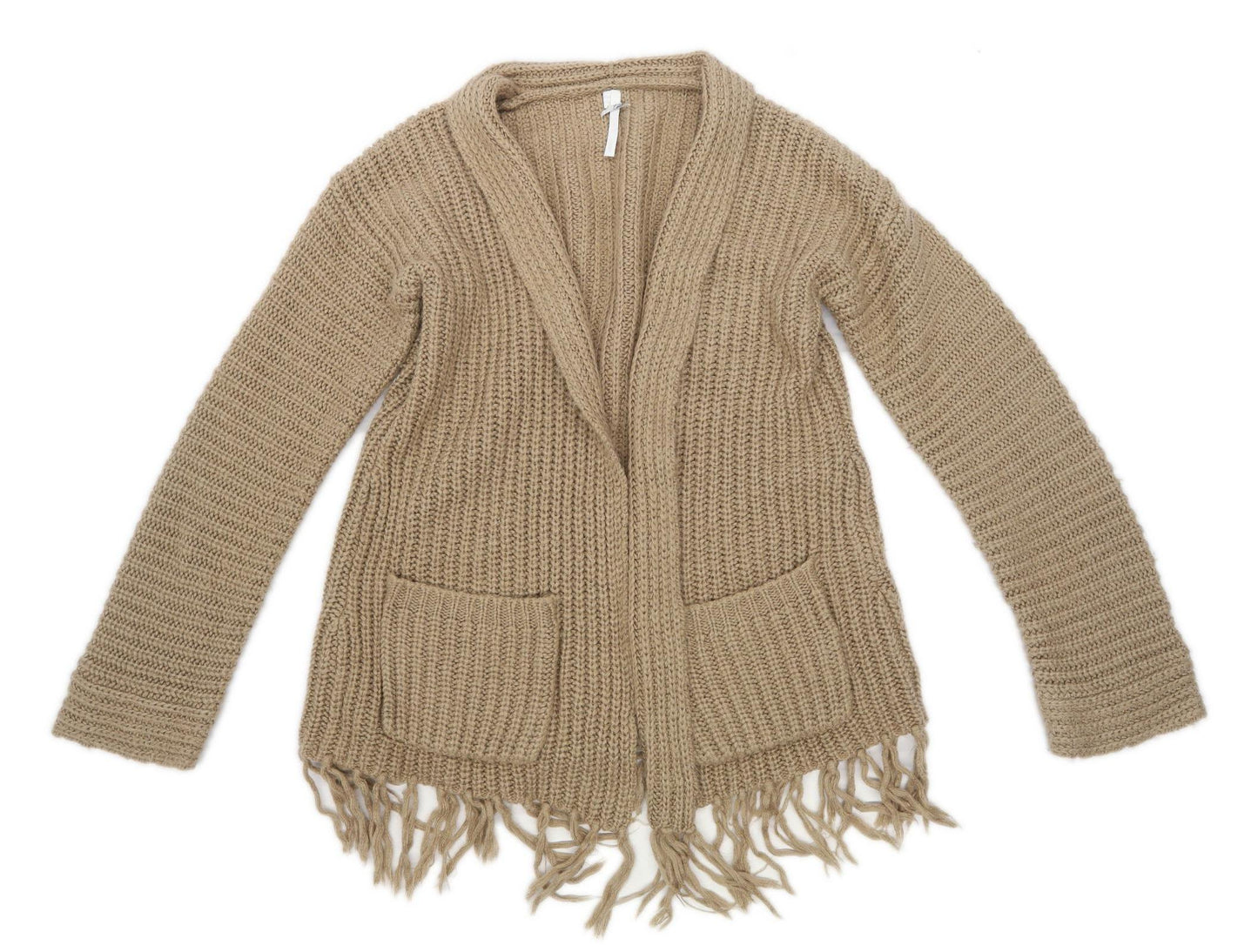 Note Womens Size 12-14 Brown Cardigan (Regular)