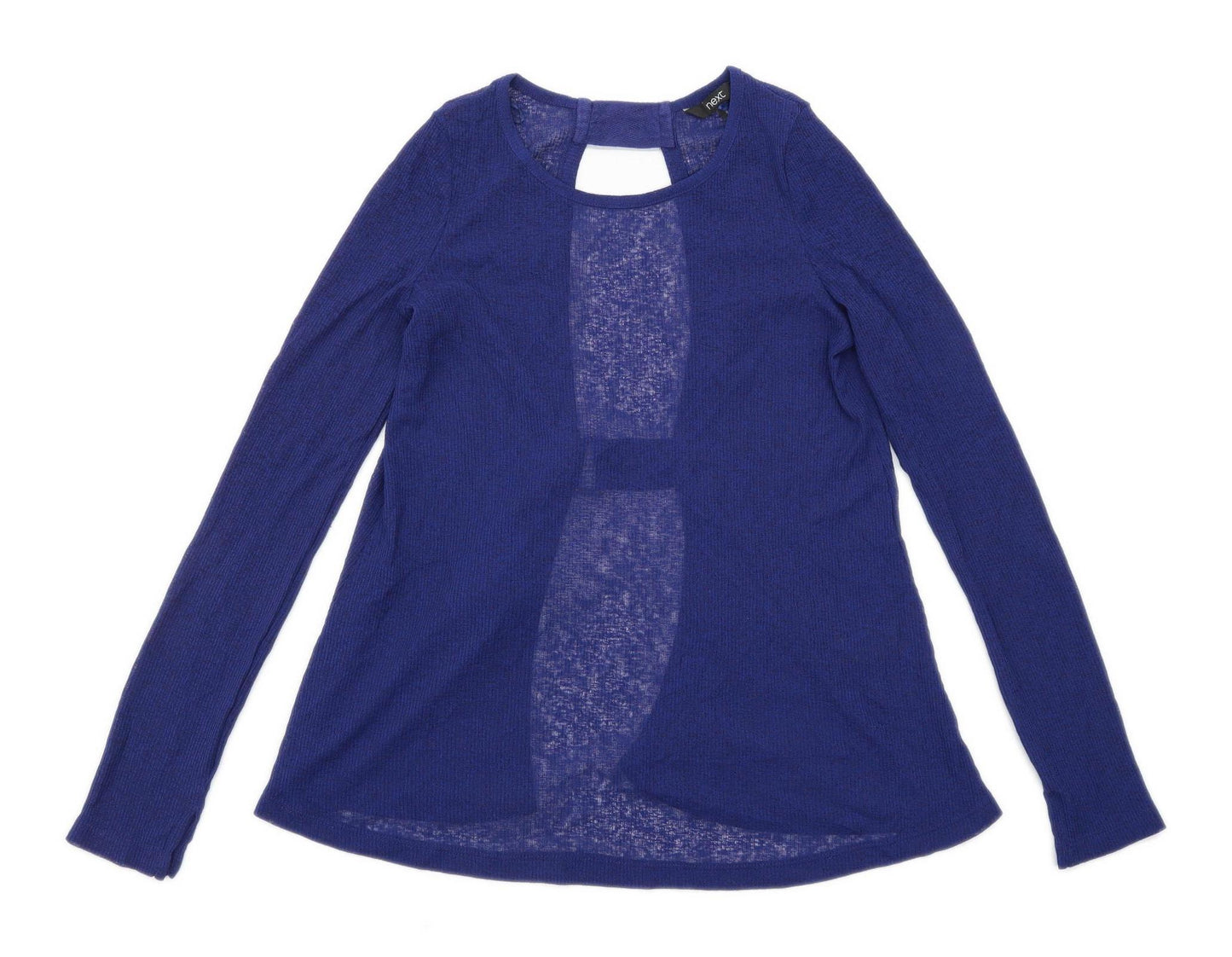 Next Womens Size 8 Blue Jumper (Regular)