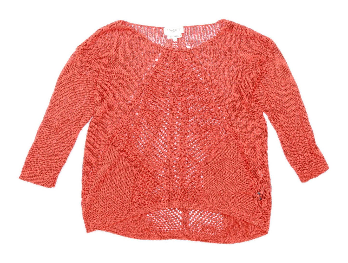 Next Womens Size 10 Red Jumper (Regular)