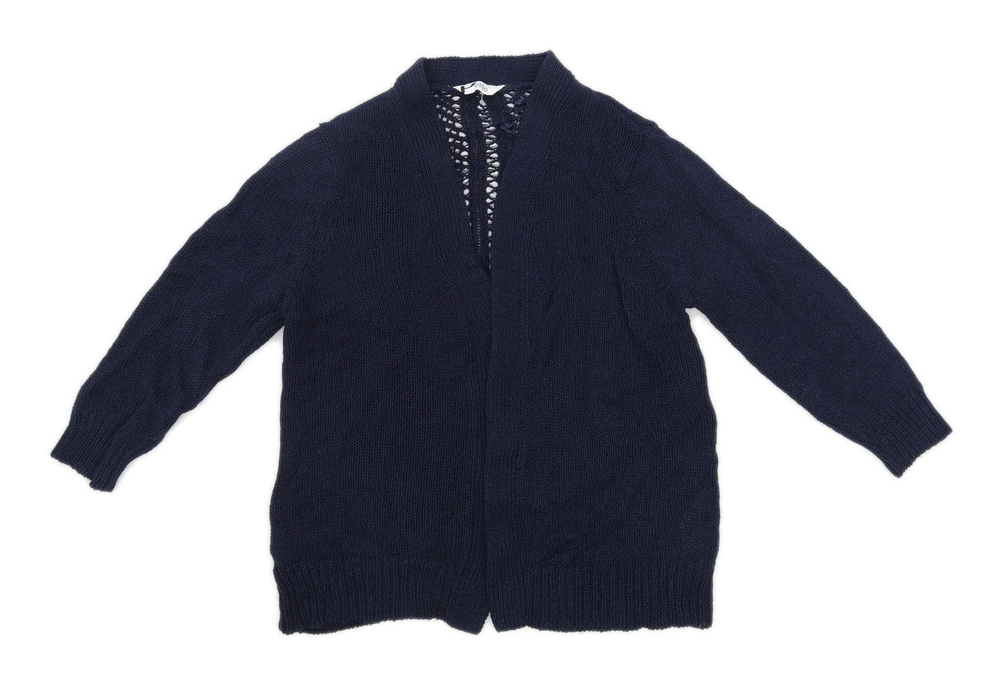BHS Womens Size 12 Blue Cardigan (Petite)