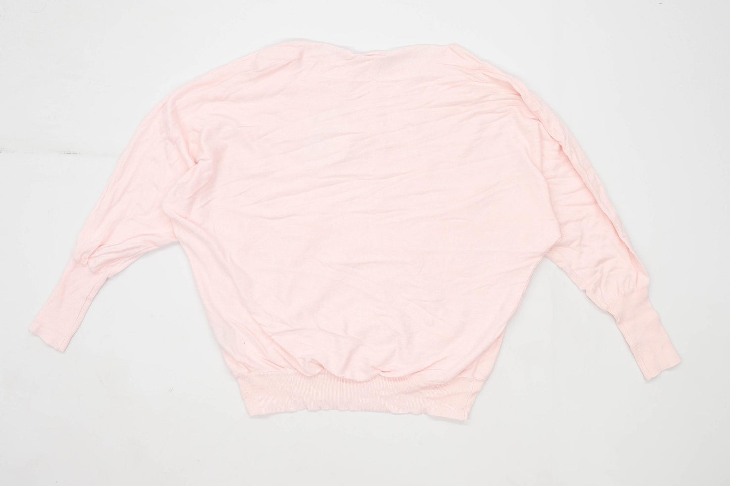 JS Millenium Womens One Size Textured Pink Jumper (Regular)