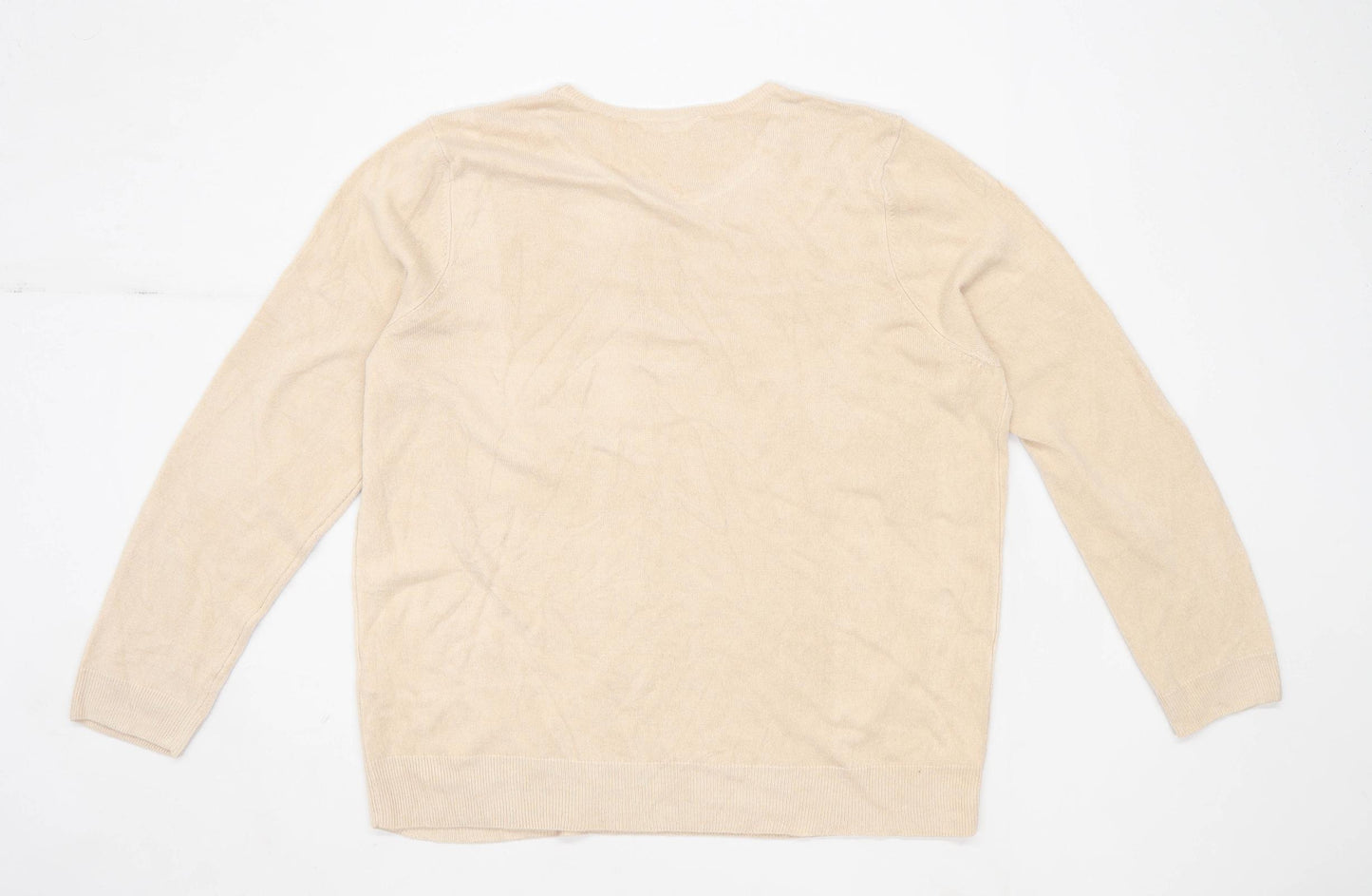 BHS Womens Size 20 Cream Jumper (Regular)