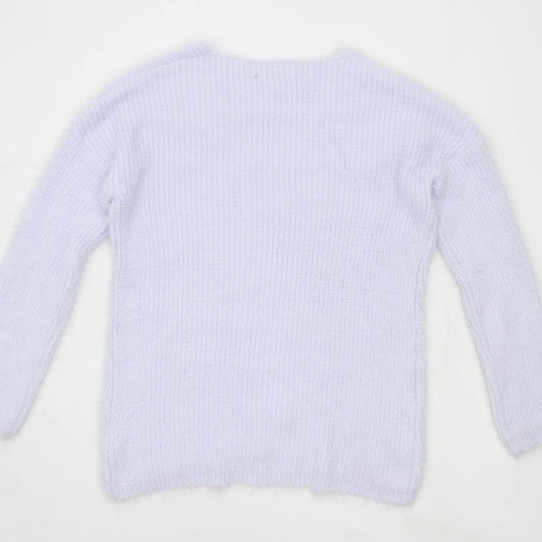 Atmosphere Womens Size M Blue Jumper (Regular)