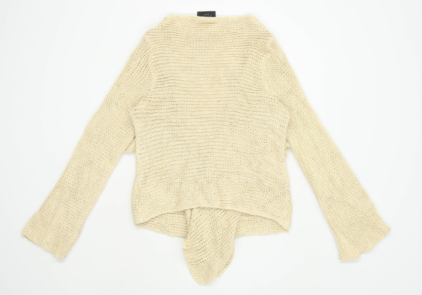 Principles Womens Size L Cotton Beige Cardigan (Regular)