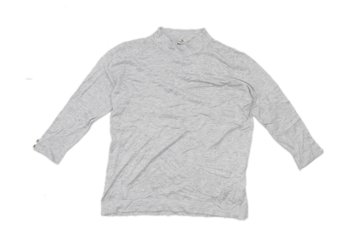 TU Womens Size 10 Grey Jumper (Regular)