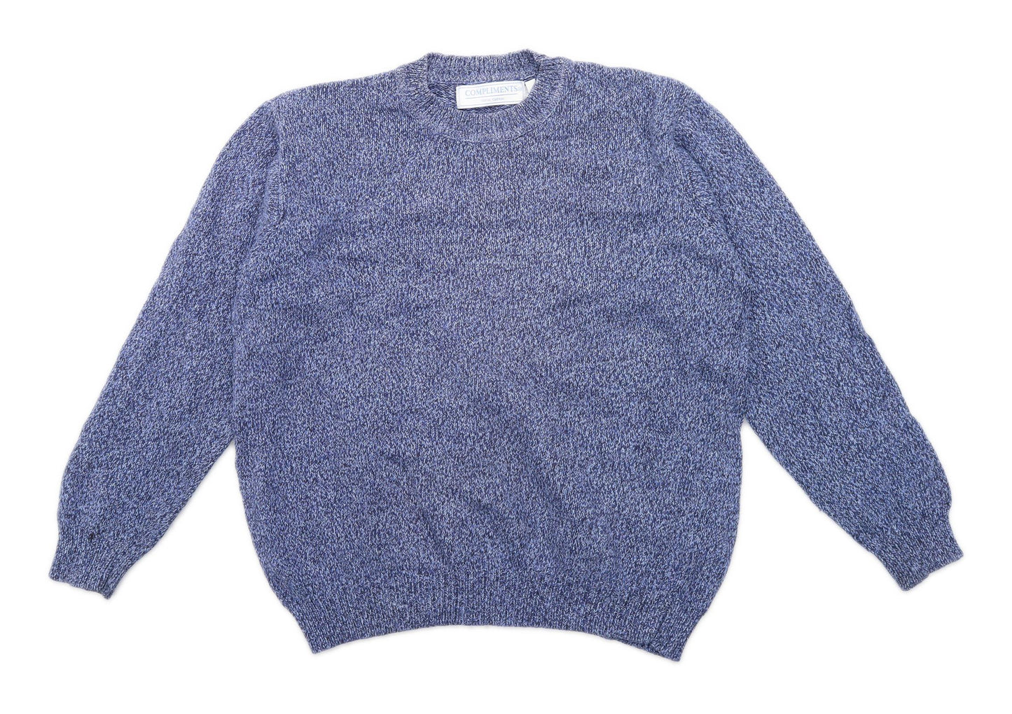 Compliments Womens Size 18-20 Cotton Blue Jumper (Regular)