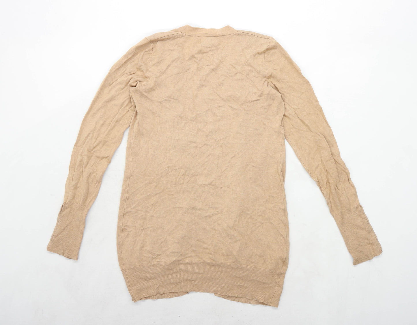 Next Womens Size 10 Beige Cardigan (Regular)