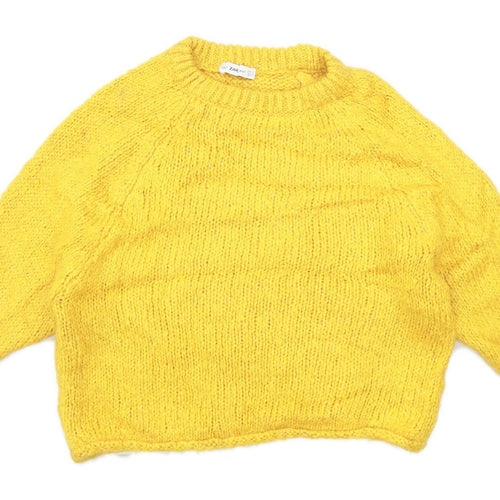 Zara Womens Size M Yellow Jumper (Regular)