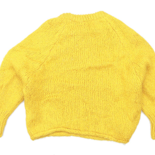 Zara Womens Size M Yellow Jumper (Regular)