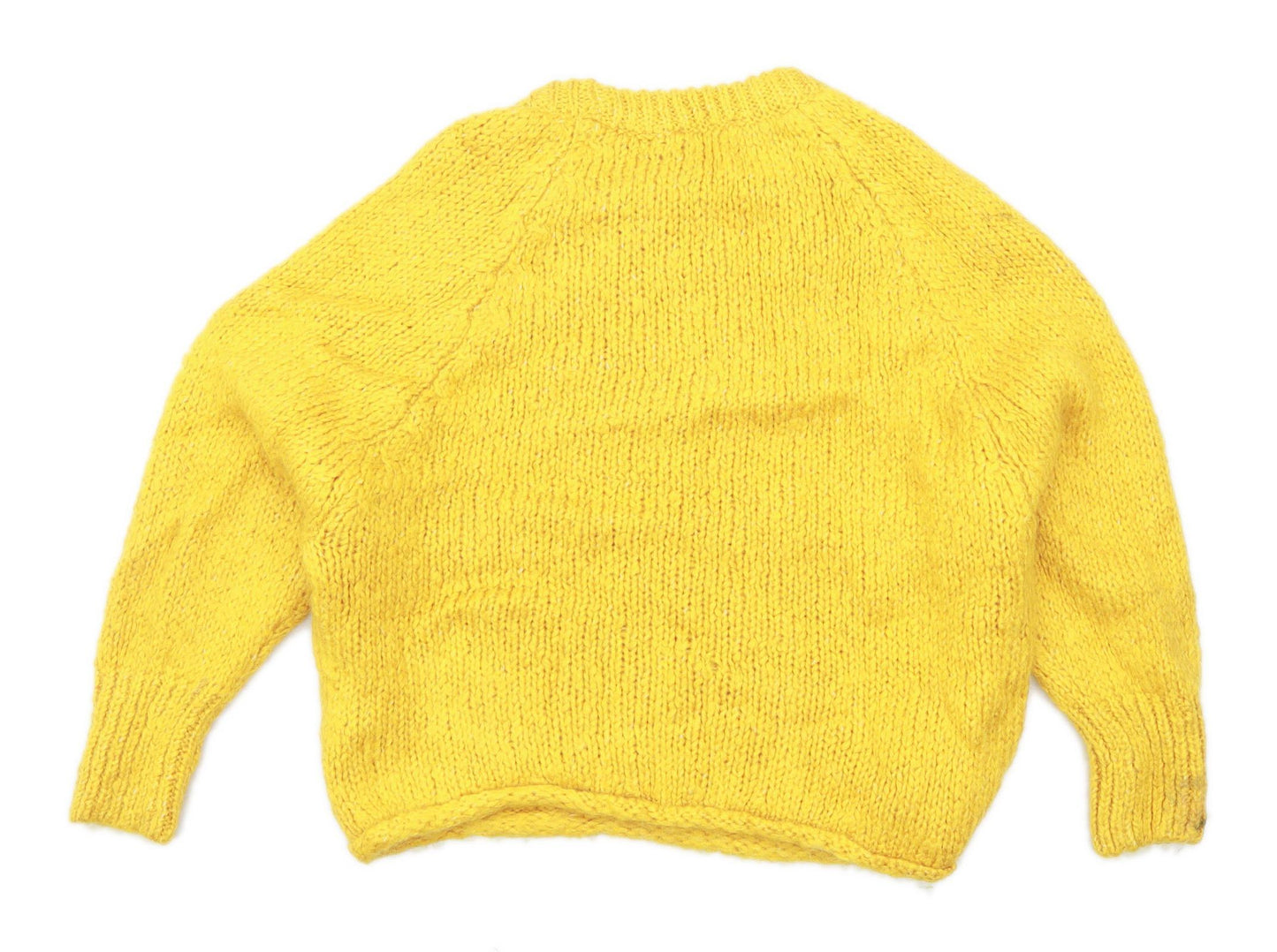 Zara Womens Size M Yellow Jumper (Regular)