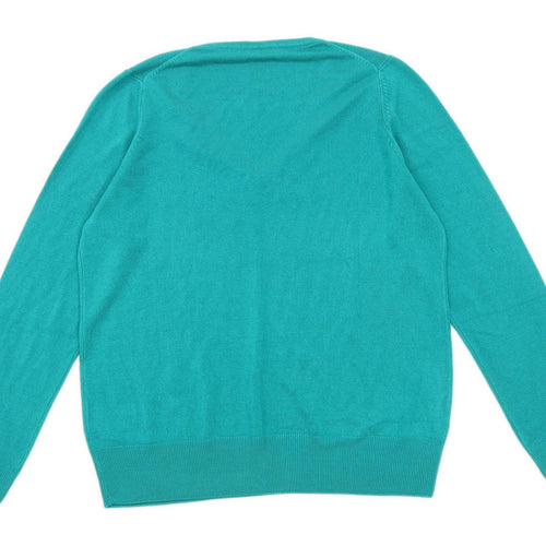 Marks & Spencer Womens Size 16 Green Jumper (Regular)