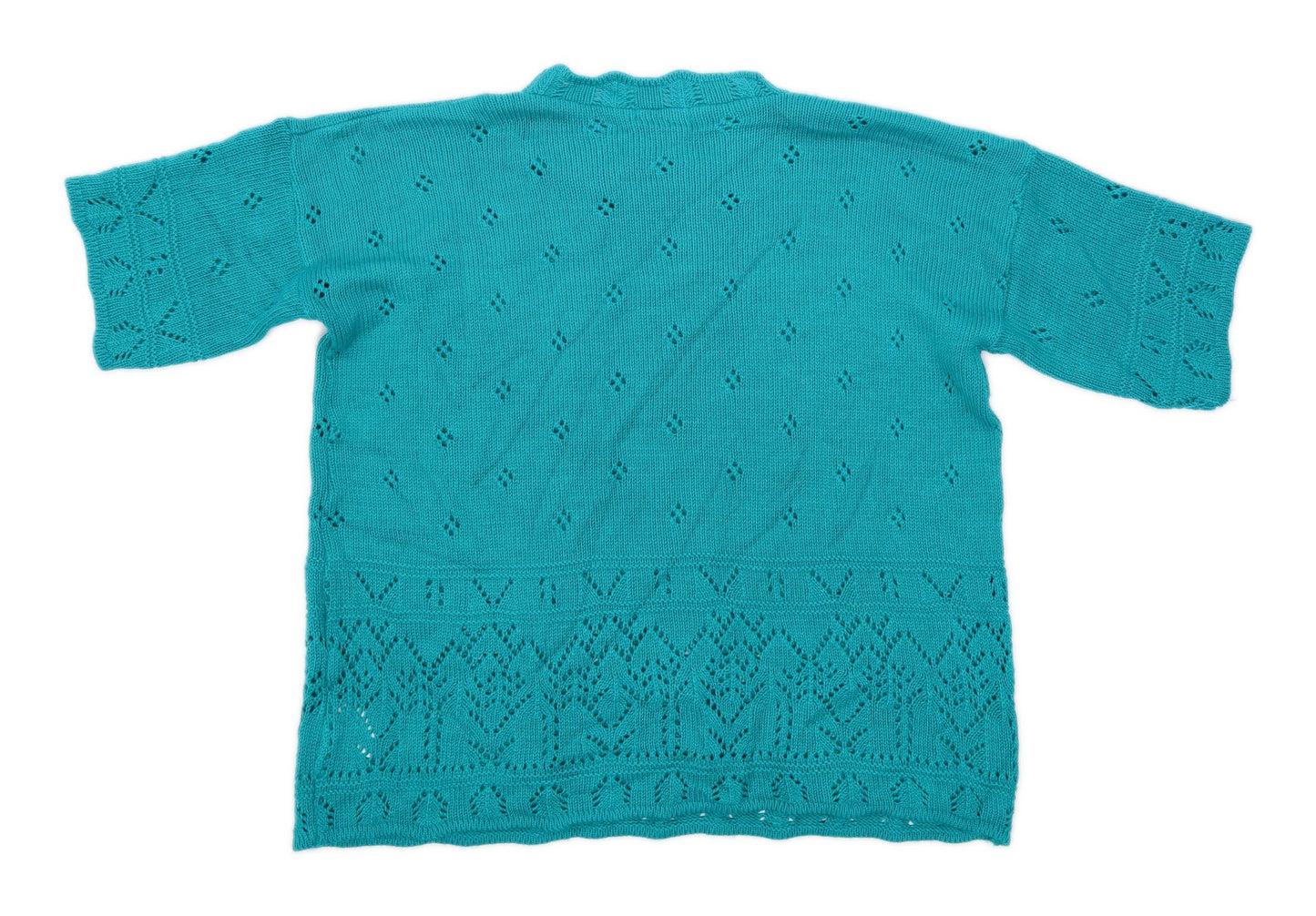 Essentials Womens Size 14-16 Green Jumper (Regular)