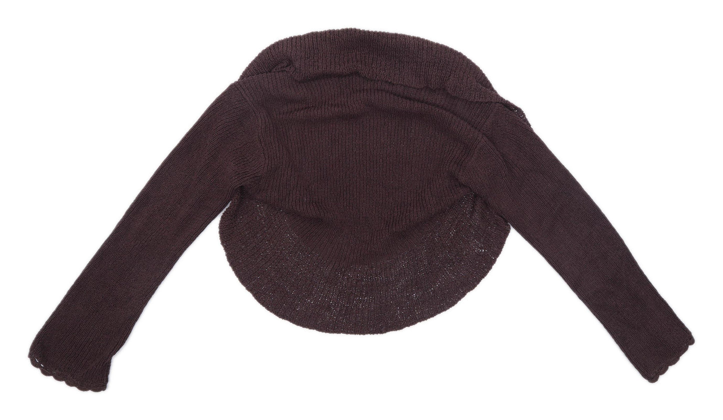 Principles Womens Size L Brown Cardigan (Regular)