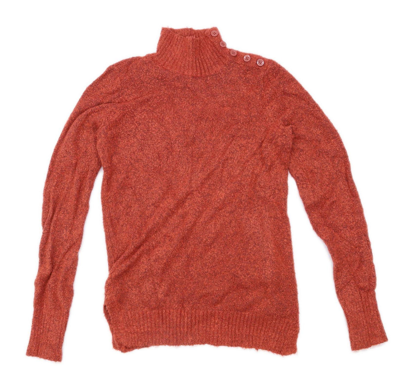 M&Co Womens Size 10 Red Jumper (Regular)