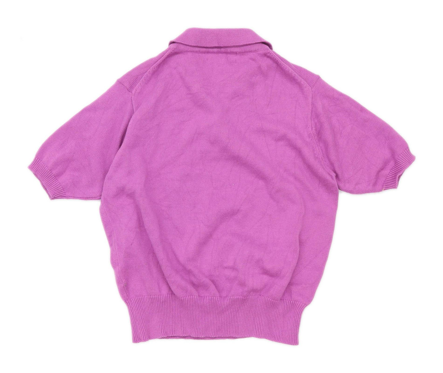 Country Collection Womens Size M Cotton Purple Jumper (Regular)