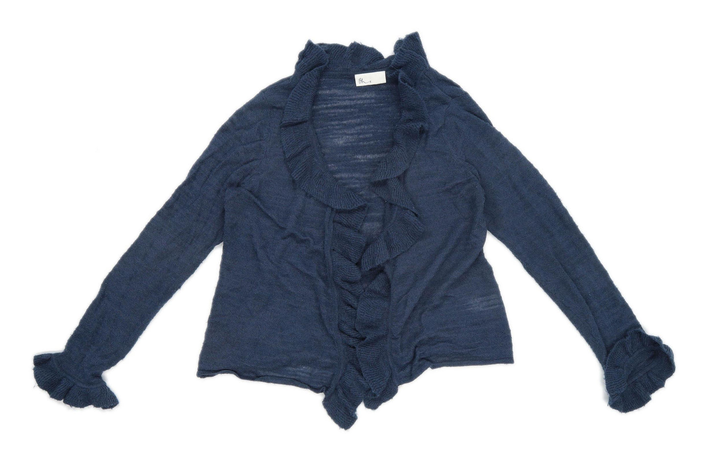 BHS Womens Size 10 Blue Cardigan (Regular)