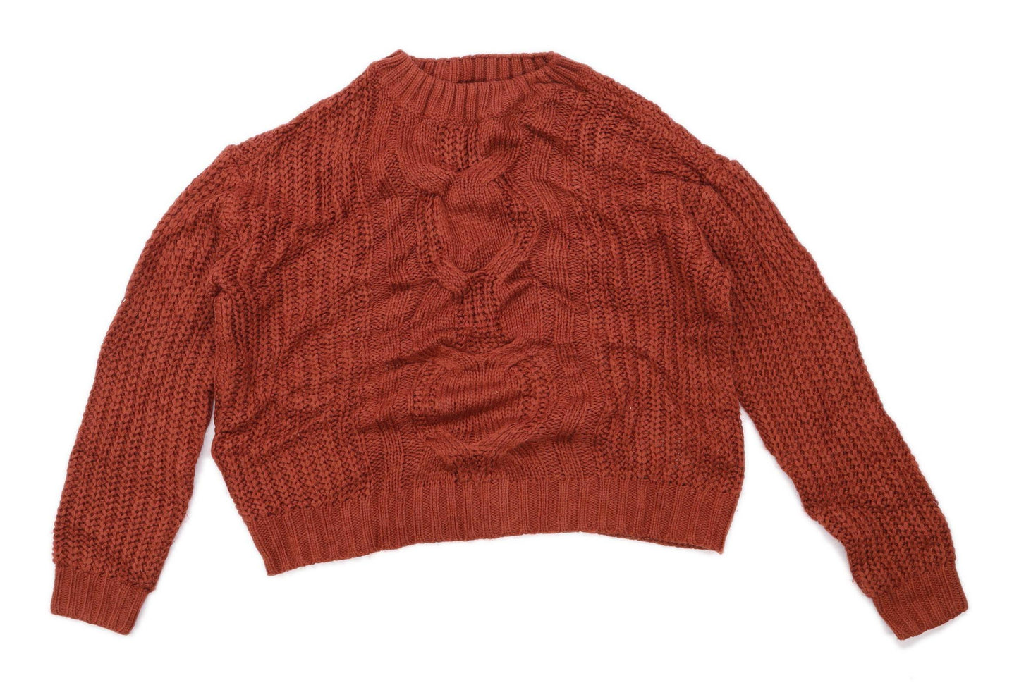 Vero Moda Womens Size L Brown Jumper (Regular)