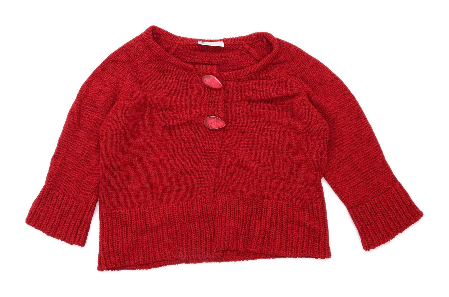 BHS Womens Size 12 Red Cardigan (Regular)