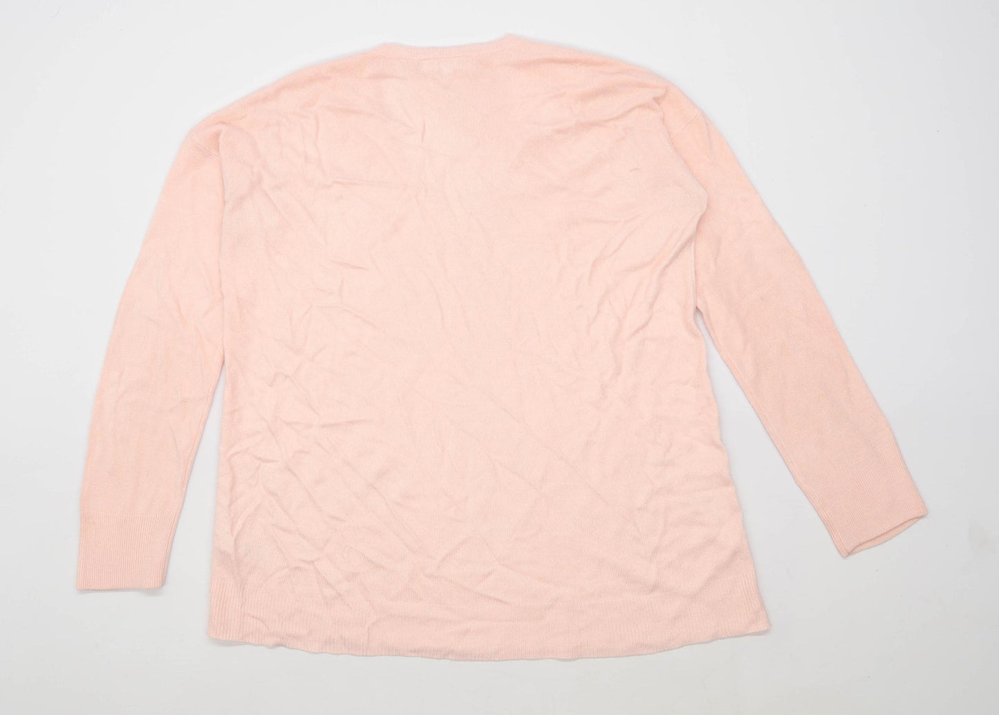 Next Womens Size 14 Pink Jumper (Regular)