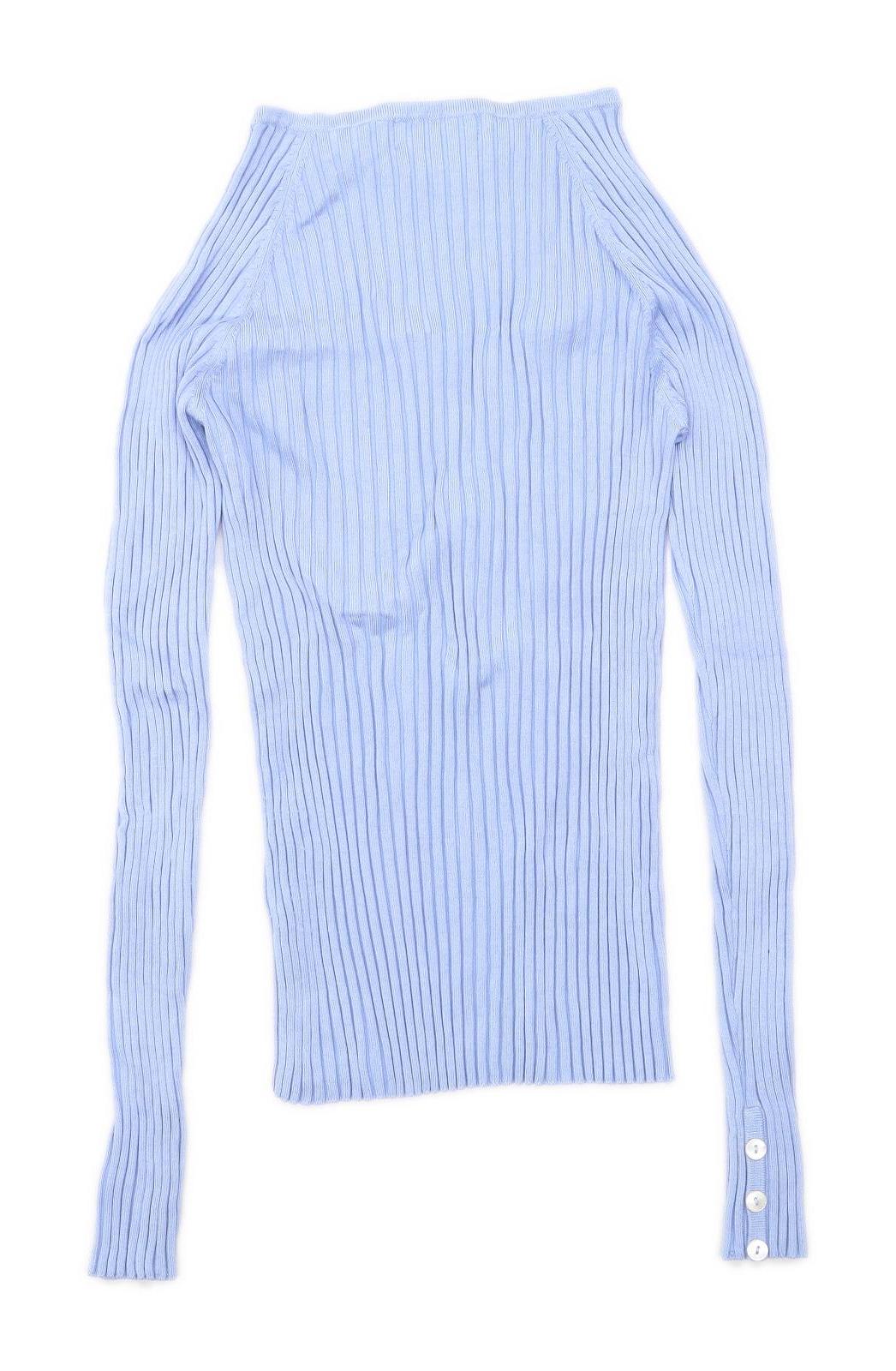 J&W Womens One Size Blue Stretch Jumper (Regular)