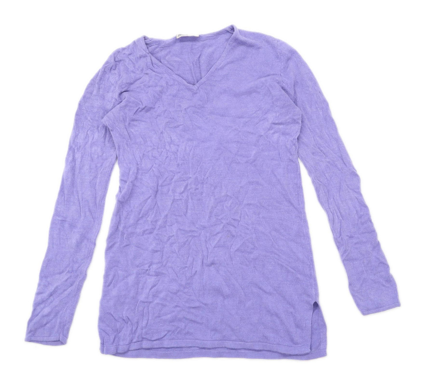 BHS Womens Size 10 Purple Jumper (Regular)